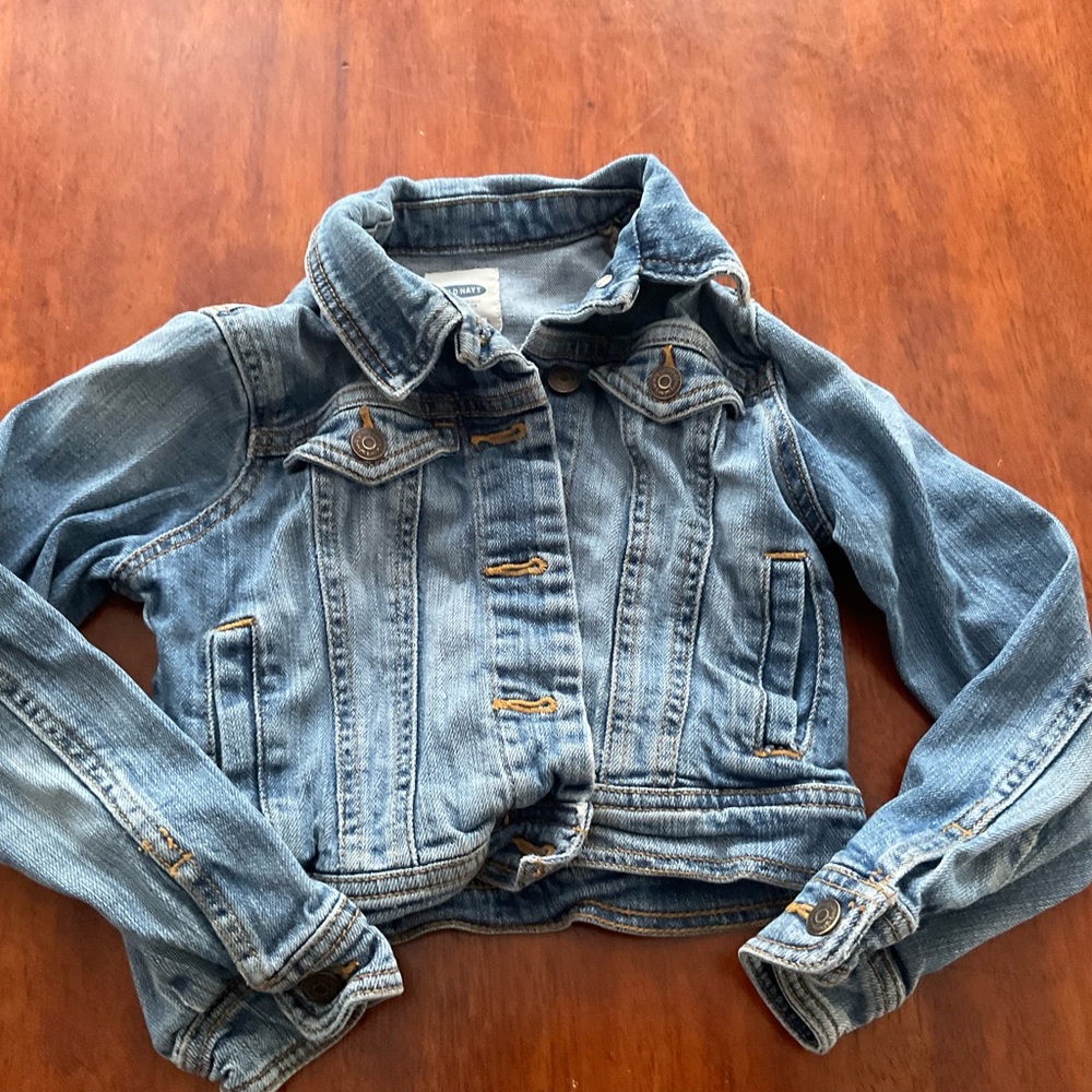 Fun Old Navy Crop Jean Jacket